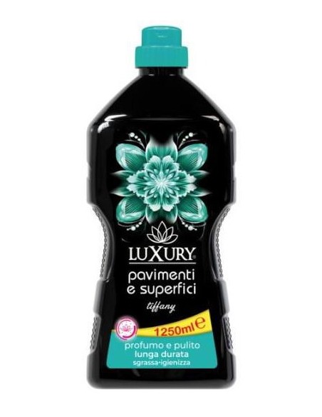 luxury detergente liquido per pavimenti - 1250ml - tiffany: tuttocasashop.it: pulizia e cura della casa