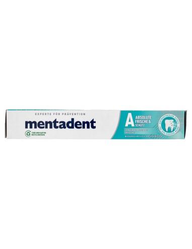 mentadent dentifricio - 75ml - alito puro - freschezza a lungo: tuttocasashop.it: igiene e cura della persona