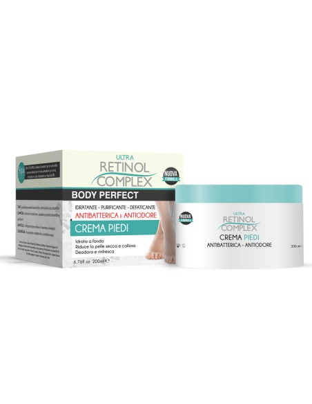 ultra retinol complex crema piedi 250ml - antibatterica antiodore: tuttocasashop.it: igiene e cura della persona