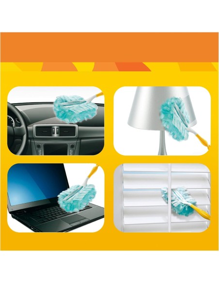 swiffer duster kit piuimino - 1 manico - 3 ricambi - 3x capture: tuttocasashop.it: pulizia e cura della casa