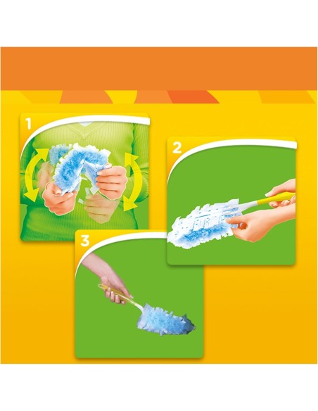 swiffer duster kit piuimino - 1 manico - 3 ricambi - 3x capture: tuttocasashop.it: pulizia e cura della casa