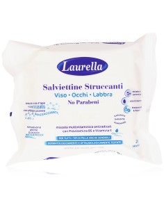 laurella salviettine struccanti 20pz - anche per trucco waterproof: tuttocasashop.it: igiene e cura della persona