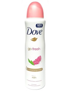 dove deodorante spray 150ml - 48h no alcool - go fresh - melograno: tuttocasashop.it: igiene e cura della persona