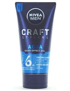 nivea hair gel per capelli tubo 150ml - n.6 - aqua shiny effect - lucente: tuttocasashop.it: igiene e cura della persona