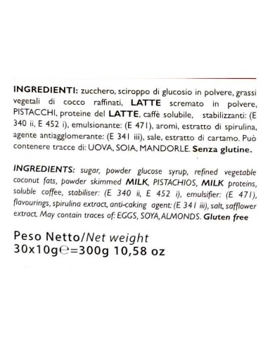 aroma light 30 capsule di gusto - pistacchio - compatibili nespresso: tuttocasashop.it: altro - bazar