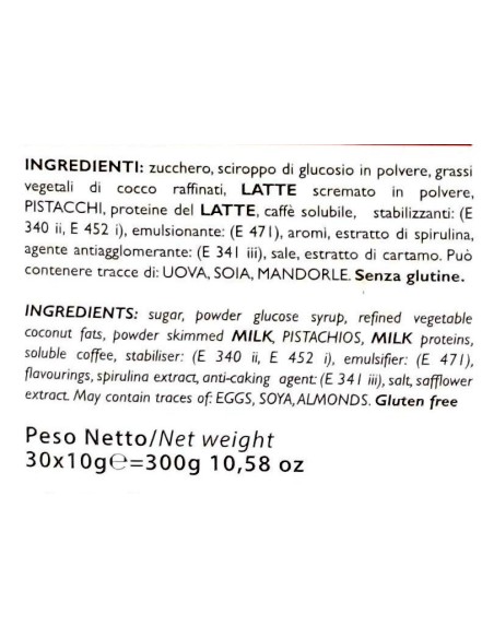 aroma light 30 capsule di gusto - pistacchio - compatibili nespresso: tuttocasashop.it: altro - bazar