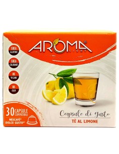 aroma light 30 capsule di gusto - te' al limone - nescafe' dolce gusto: tuttocasashop.it: altro - bazar