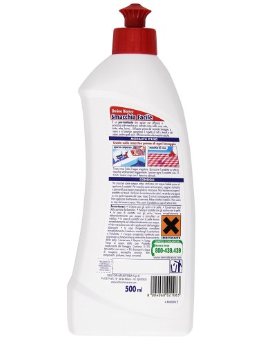 omino bianco smacchiafacile - 500ml - smacchiatore pretattante per bucato: tuttocasashop.it: prodotti per bucato e tessuti