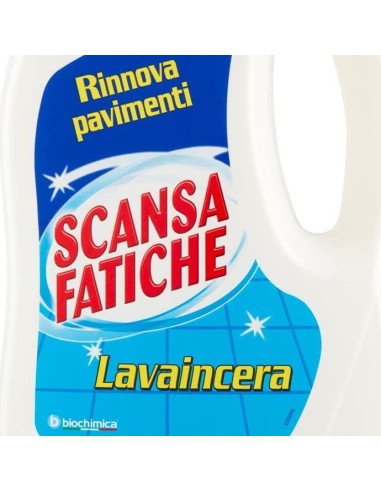 scansafatiche lavaincera pavimenti - 1 litro - lava e lucida: tuttocasashop.it: pulizia e cura della casa