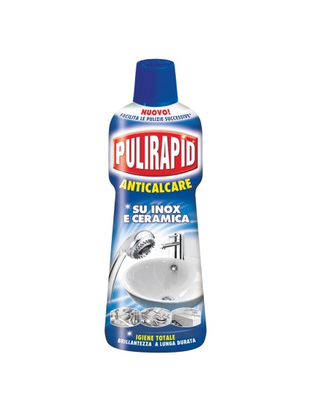 pulirapid detergente anticalcare liquido - 500ml - classico: tuttocasashop.it: pulizia e cura della casa