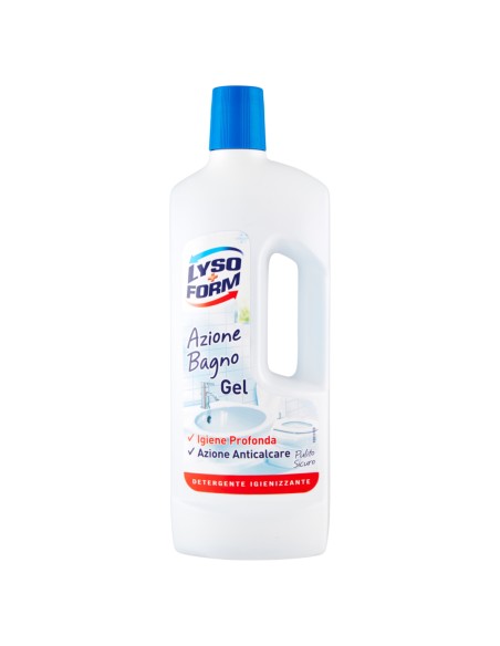 lysoform detergente bagno gel 750ml - igienizzante anticalcare: tuttocasashop.it: pulizia e cura della casa