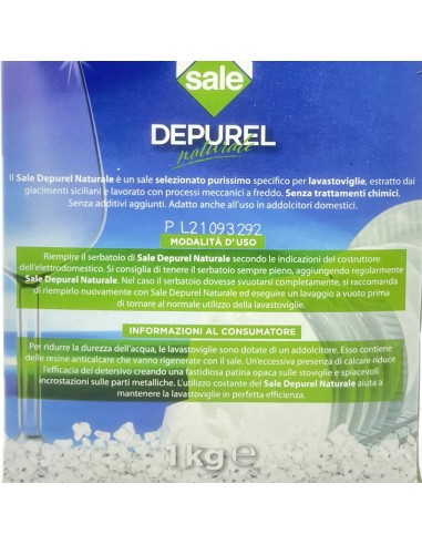 depurel sale per macchine lavastoviglie 1kg - salgemma: tuttocasashop.it: pulizia e cura della casa