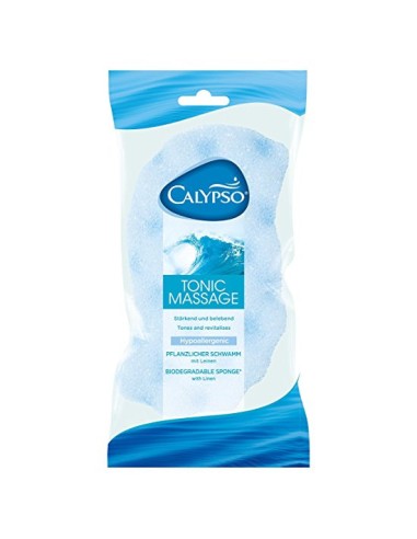 spontex calypso spugna massage (spugna vegetale con lato massaggiante scrub): tuttocasashop.it: igiene e cura della persona