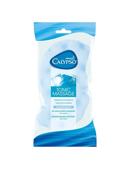 spontex calypso spugna massage (spugna vegetale con lato massaggiante scrub): tuttocasashop.it: igiene e cura della persona