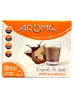 aroma light 30 capsule di gusto - wafer alla nocciola - nescafe' dolce gusto: tuttocasashop.it: altro - bazar