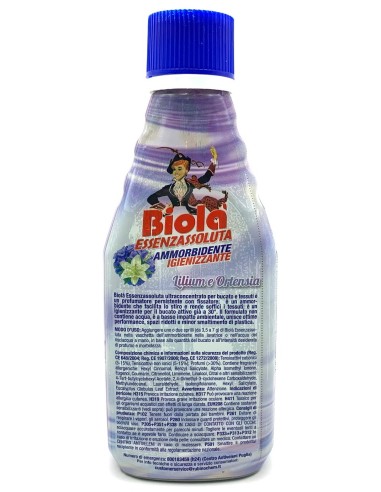 biola' essenzassoluta ammorbidente igienizzante - 300ml - lilium&ortensia: tuttocasashop.it: prodotti per bucato e tessuti