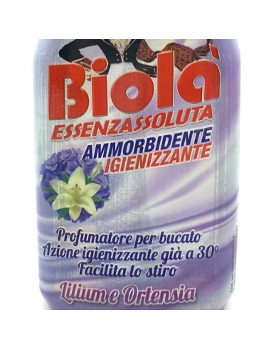 biola' essenzassoluta ammorbidente igienizzante - 300ml - lilium&ortensia: tuttocasashop.it: prodotti per bucato e tessuti
