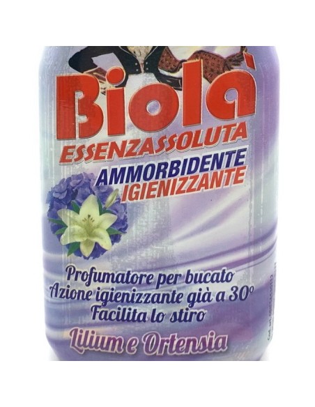 biola' essenzassoluta ammorbidente igienizzante - 300ml - lilium&ortensia: tuttocasashop.it: prodotti per bucato e tessuti