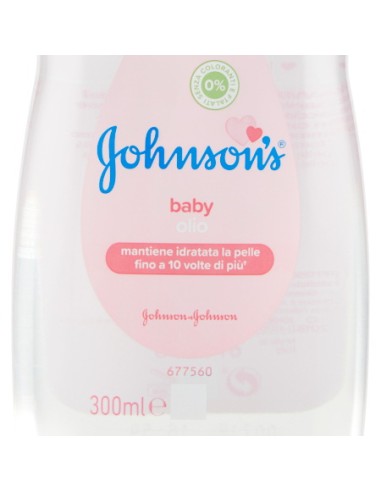 johnson's baby olio 300ml - classico - rosa: tuttocasashop.it: igiene e cura della persona