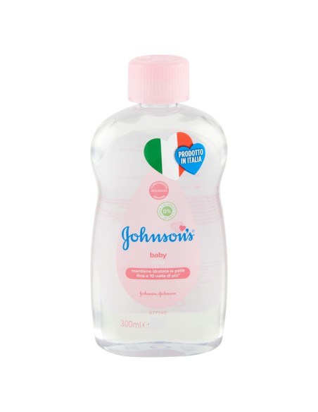 johnson's baby olio 300ml - classico - rosa: tuttocasashop.it: igiene e cura della persona