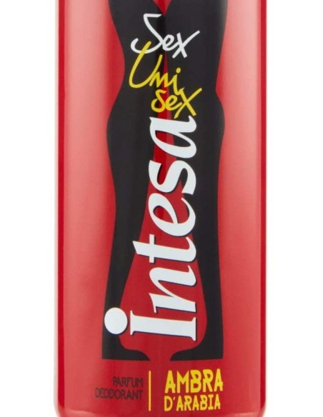 intesa sex unisex deodorante spray 125ml ambra profumo sensuale che attrae: tuttocasashop.it: igiene e cura della persona