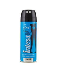 intesa sex unisex deodorante spray 125ml guarana' sensuale che seduce: tuttocasashop.it: igiene e cura della persona