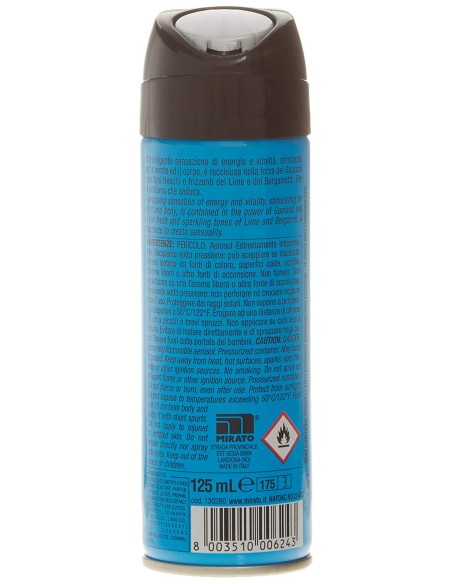intesa sex unisex deodorante spray 125ml guarana' sensuale che seduce: tuttocasashop.it: igiene e cura della persona