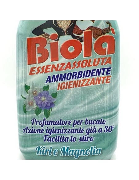 biola' essenzassoluta ammorbidente igienizzante - 300ml - kiri&magnolia: tuttocasashop.it: prodotti per bucato e tessuti