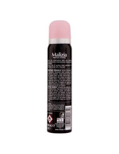 malizia deodorante spray donna - 100ml - intense: tuttocasashop.it: igiene e cura della persona