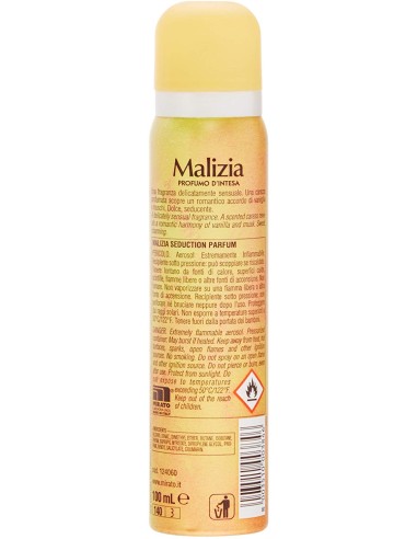 malizia deodorante spray donna - 100ml - vaniglia: tuttocasashop.it: igiene e cura della persona