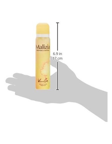 malizia deodorante spray donna - 100ml - vaniglia: tuttocasashop.it: igiene e cura della persona