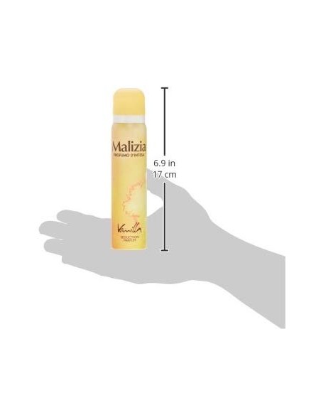 malizia deodorante spray donna - 100ml - vaniglia: tuttocasashop.it: igiene e cura della persona