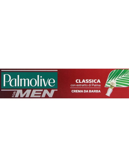 palmolive crema da barba 100ml - classica - con estratto di palma: tuttocasashop.it: igiene e cura della persona