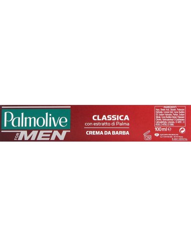 palmolive crema da barba 100ml - classica - con estratto di palma: tuttocasashop.it: igiene e cura della persona