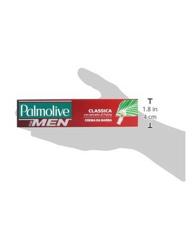 palmolive crema da barba 100ml - classica - con estratto di palma: tuttocasashop.it: igiene e cura della persona