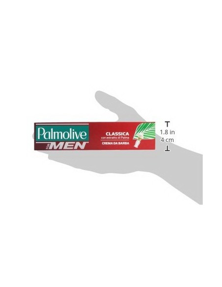 palmolive crema da barba 100ml - classica - con estratto di palma: tuttocasashop.it: igiene e cura della persona