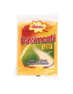 dianex panno pavimenti sintetico - confezione da 2 pezzi: tuttocasashop.it: pulizia e cura della casa