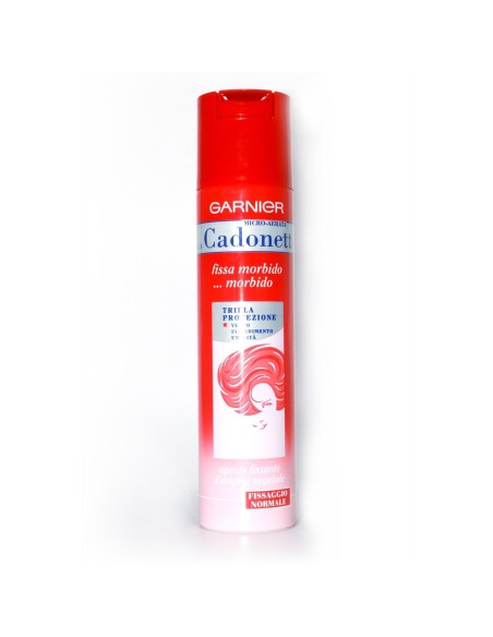 garnier cadonett lacca per capelli 250ml - fissaggio normale - rossa: tuttocasashop.it: igiene e cura della persona