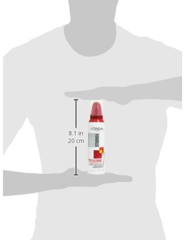 studio line spuma per capelli 150ml - fissaggio iper forte: tuttocasashop.it: igiene e cura della persona