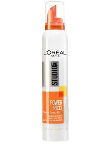 studio line spuma per capelli 150ml - power ricci - mousse forma ricci: tuttocasashop.it: igiene e cura della persona