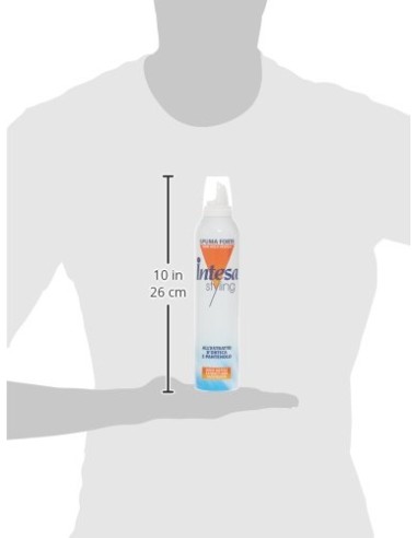 intesa spuma per capelli 300ml - fissaggio forte: tuttocasashop.it: igiene e cura della persona