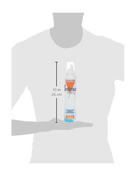 intesa spuma per capelli 300ml - fissaggio forte: tuttocasashop.it: igiene e cura della persona