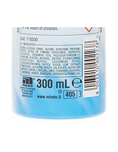 intesa spuma per capelli 300ml - fissaggio forte: tuttocasashop.it: igiene e cura della persona
