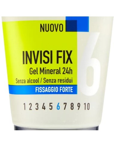 studio line gel per capelli - 150ml - n.6 - invisi fix forte mineral 24h: tuttocasashop.it: igiene e cura della persona