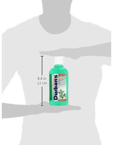 durbans collutorio per igiene dentale 500ml - active - menta piperita: tuttocasashop.it: igiene e cura della persona