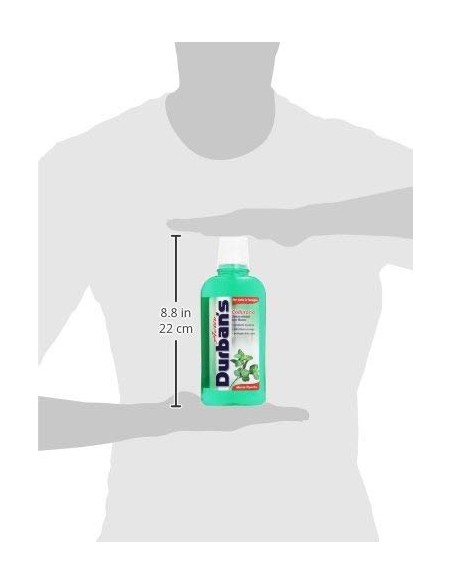 durbans collutorio per igiene dentale 500ml - active - menta piperita: tuttocasashop.it: igiene e cura della persona