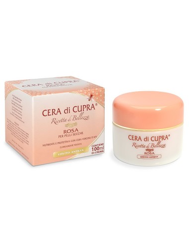 cera di cupra crema viso vaso 100ml - rosa - pelli secche - effetto antieta': tuttocasashop.it: igiene e cura della persona