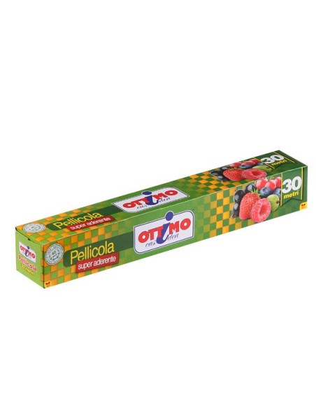 ottimo pellicola per alimenti - rotolo da 30 metri: tuttocasashop.it: carta & monouso
