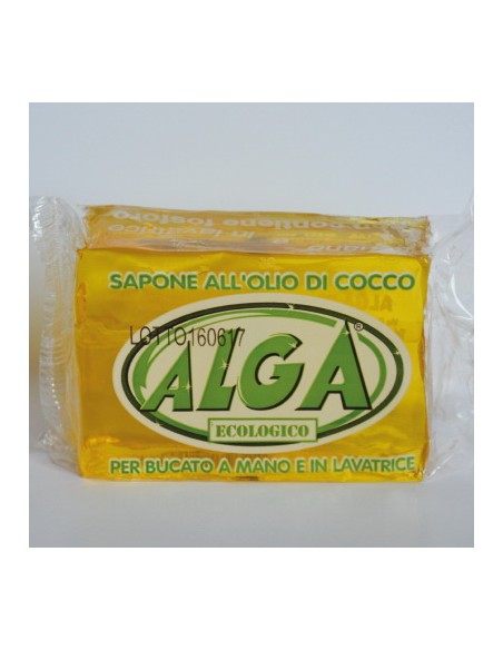 alga sapone bucato gel 400g ecologico - per bucato a mano e in lavatrice: tuttocasashop.it: prodotti per bucato e tessuti