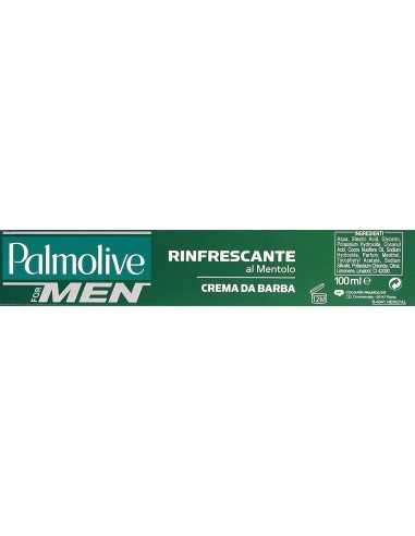 palmolive crema da barba 100ml - al mentolo: tuttocasashop.it: igiene e cura della persona